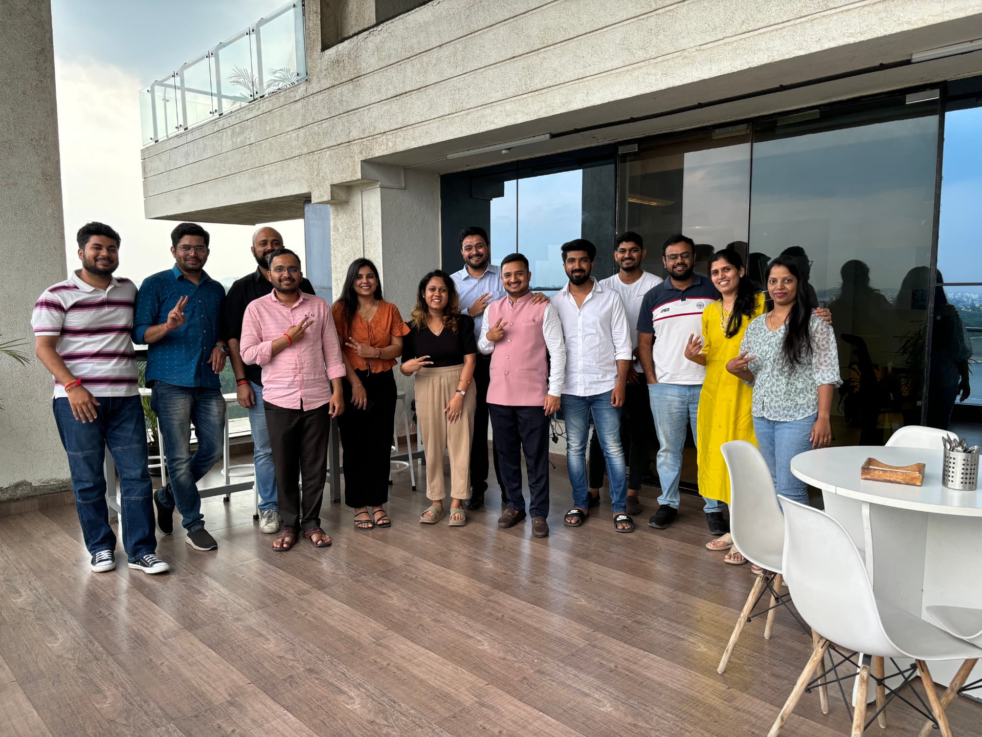 CloudLex participants and facilitators together after an in-person session