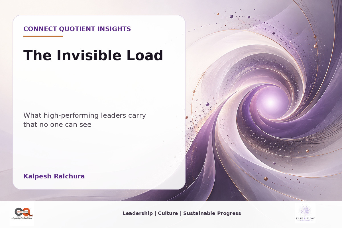 Connect Quotient Insights article thumbnail for The Invisible Load by Kalpesh Raichura.